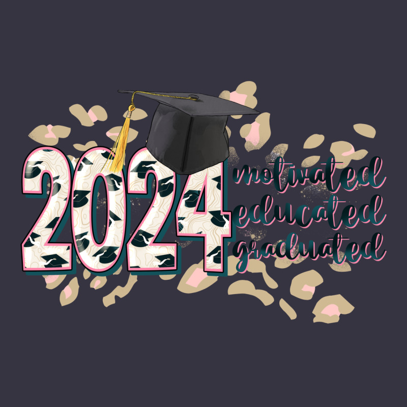 2024 Motivated Educated Graduated Vintage Hoodie by CowGirlArtShop | Teevron