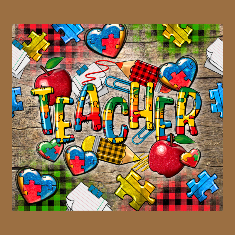 Teacher Autism Vintage Tee by CowGirlArtShop | Teevron