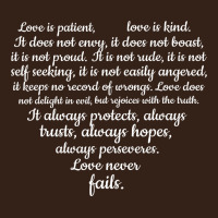 Love Is Patient Love Is Kind 1 Corinthians 1348 Heavy Core Tee | Teevron
