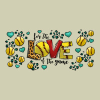 For The Love Of The Game Softball Heavy Core Tee | Teevron