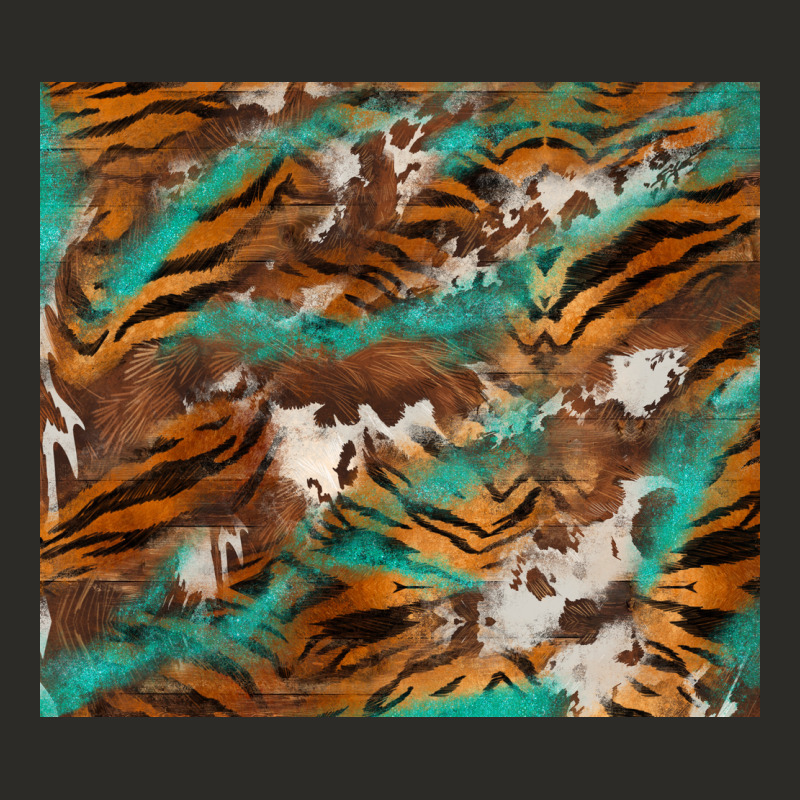 Tiger Cowhide Tumbler Heavy Core Tee by BarkalooDesign | Teevron