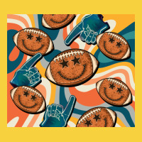 Football Smiley Face Premium Sweatshirt | Teevron