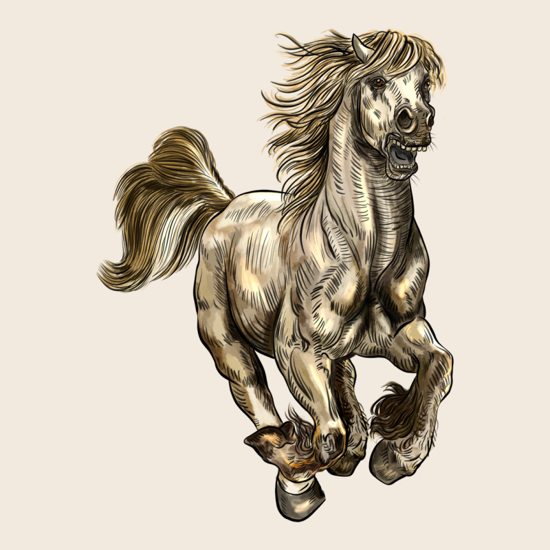 Percheron Horse Zipper Hoodie by LillyAllenDesigns | Teevron