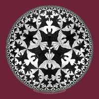 M.c. Escher Circle Limit Iv Long Sleeve Tee | Teevron