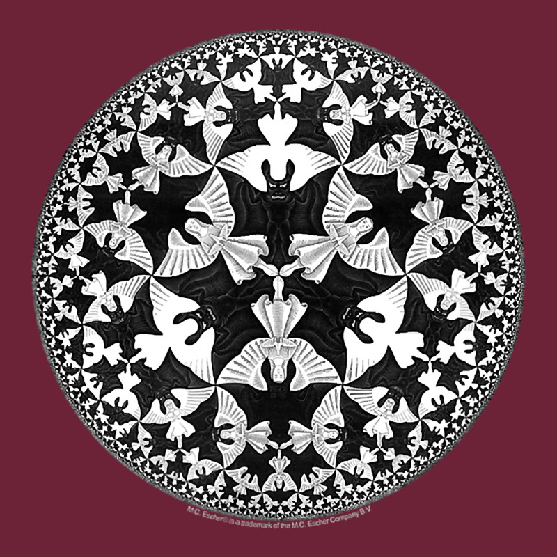 M.c. Escher Circle Limit Iv Long Sleeve Tee by trangStudio | Teevron
