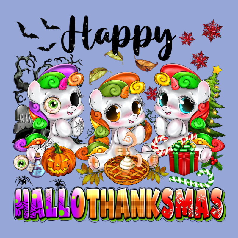 Happy Hallothanksmas Unicorns Classic Tee by texasbilliewilder | Teevron