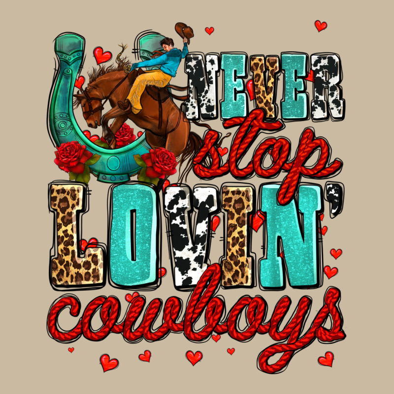 Never Stop Lovin Cowboys Olivia Long Sleeve Tee by OliviaCreatesArt | Teevron