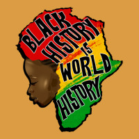 Black History Is World History Urban Heavy Tee | Teevron