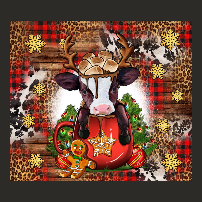 Christmas Baby Cow Hot Cocoa Heavy Core Tee by Jasminsmagicworld | Teevron