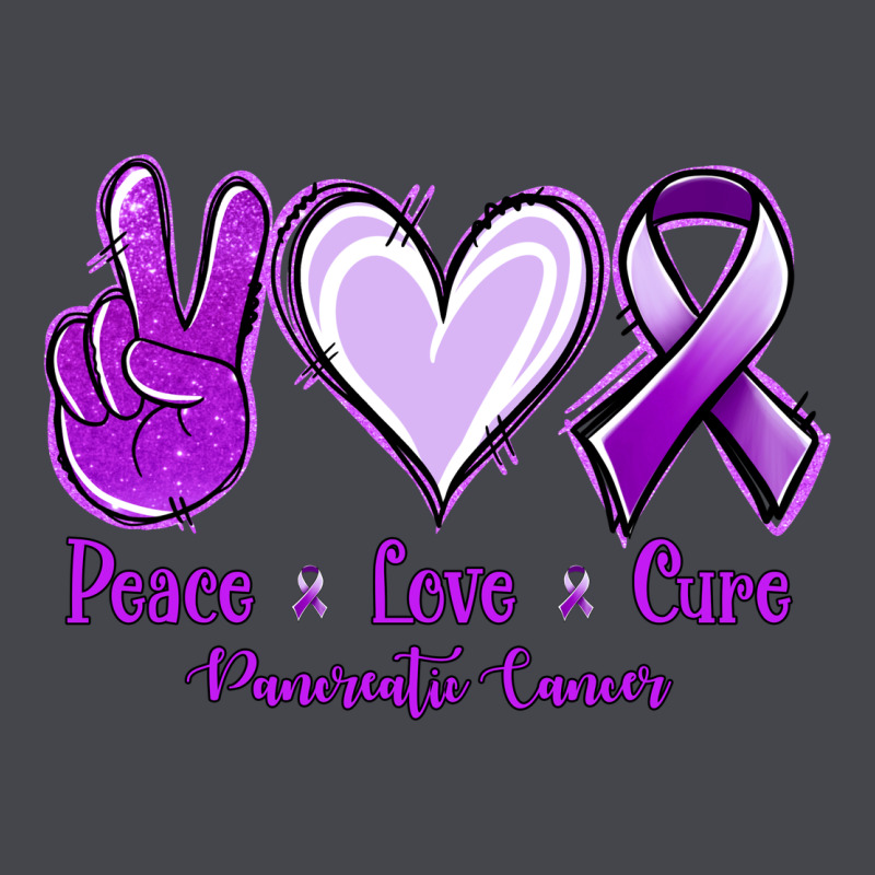 Pace Love Cure Pancreatic Cancer Long Sleeve Tee by Jasminsmagicworld | Teevron