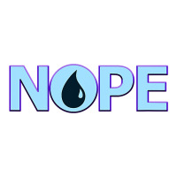 NOPE  Blue Magic  Island Mana Symbol | Teevron