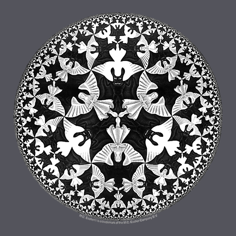 M.c. Escher Circle Limit Iv Vintage Hoodie by trangStudio | Teevron