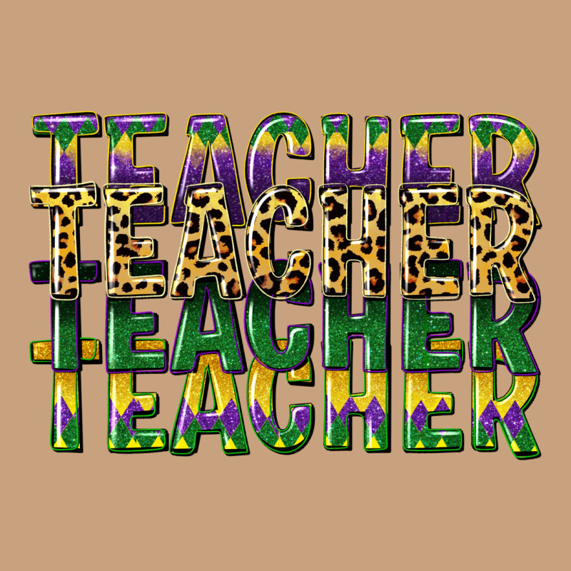 Teacher Mardi Gras Vintage Tee by CowGirlArtShop | Teevron