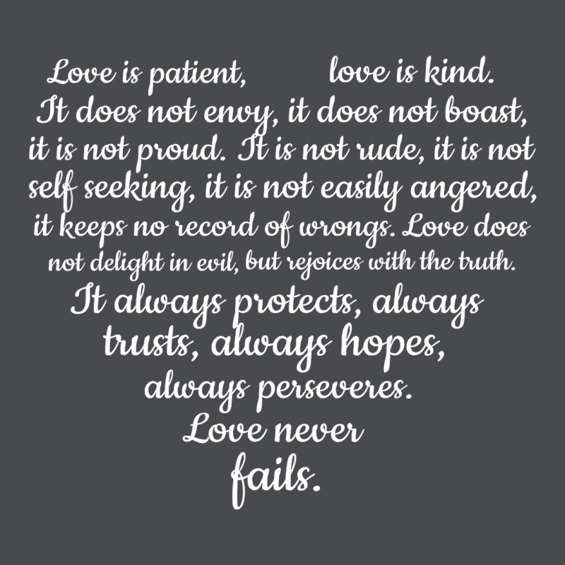Love Is Patient Love Is Kind 1 Corinthians 1348 Zipper Hoodie by trangStudio | Teevron