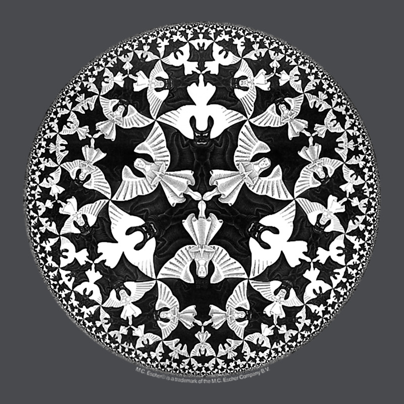 M.c. Escher Circle Limit Iv Zipper Hoodie by trangStudio | Teevron