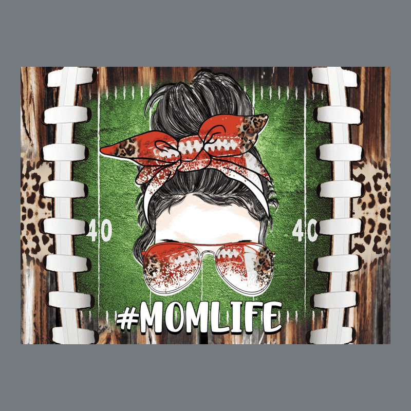 American Football Mom Life Heavyweight Sweatshirt by CowhideDigitalArt | Teevron