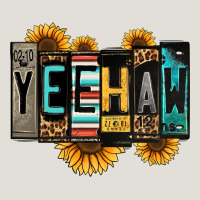 Yeehaw License Plate Letters Heavy Core Tee | Teevron