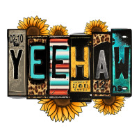yeehaw license plate letters | Teevron
