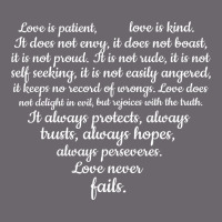 Love Is Patient Love Is Kind 1 Corinthians 1348 Premium Sweatshirt | Teevron