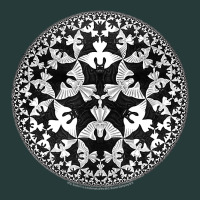 M.c. Escher Circle Limit Iv Premium Sweatshirt | Teevron