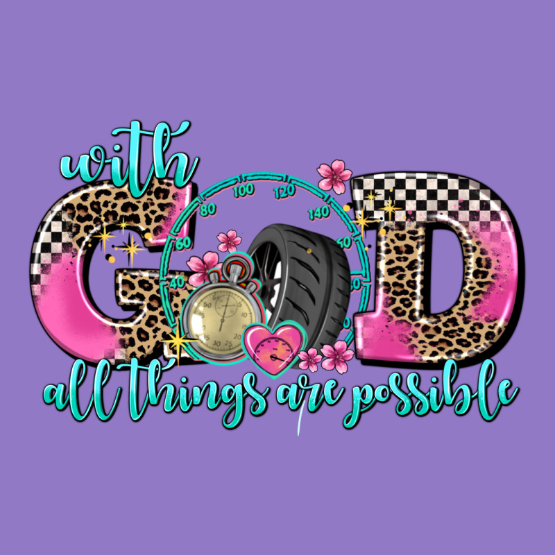 With God All Things Are Possible Race Urban Hoodie by AdoDesignShop | Teevron
