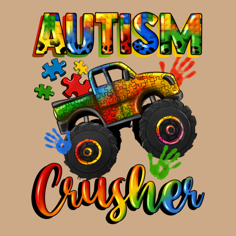 Autism Crusher Vintage Hoodie by CowGirlArtShop | Teevron