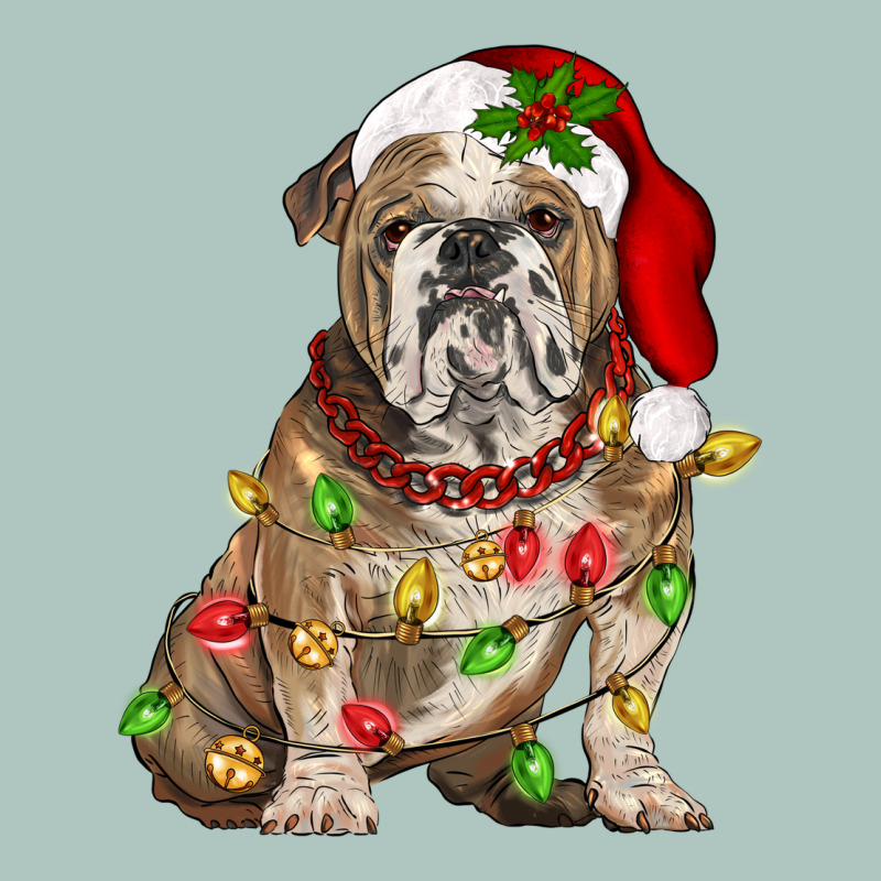 Christmas English Bulldog Premium Sweatshirt by BarkalooDesign | Teevron