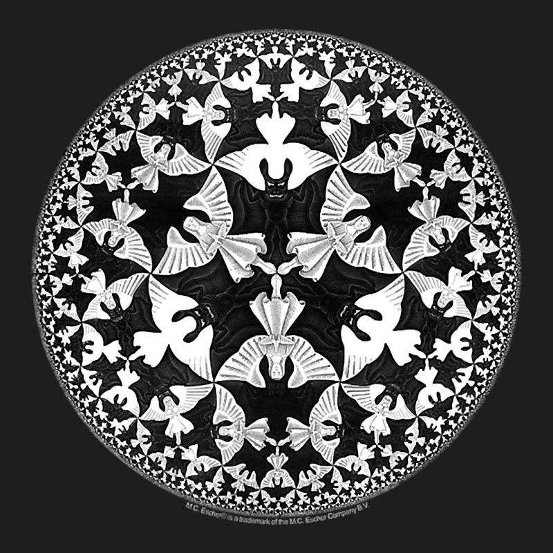 M.c. Escher Circle Limit Iv Heavyweight Hoodie by trangStudio | Teevron