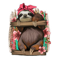 cute floral baby sloth | Teevron