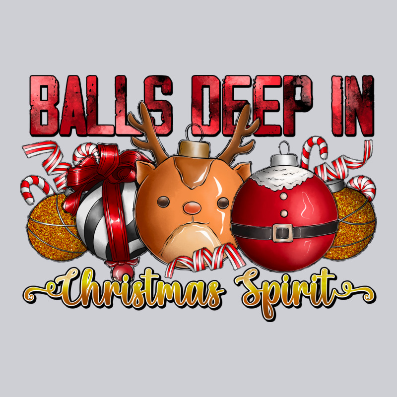 Balls Deep In Christmas Spirit Heavyweight Sweatshirt by CowhideDigitalArt | Teevron