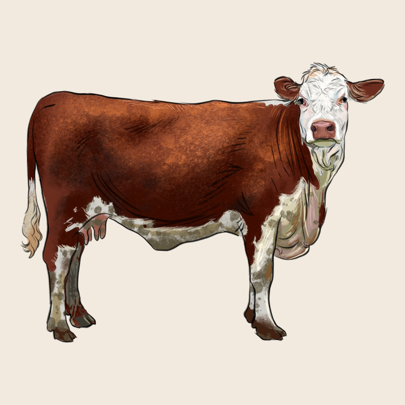 Hereford Cow Zipper Hoodie by LillyAllenDesigns | Teevron
