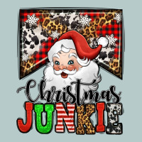 Christmas Junkie Santa Claus Heavy Core Tee | Teevron