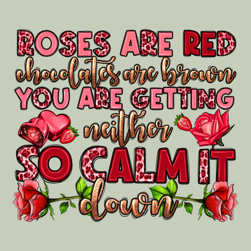 Roses Are Red Chocolates Are Brown Long Sleeve Tee by OliviaCreatesArt | Teevron