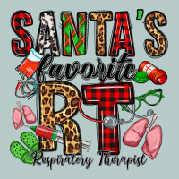 Santa's Favorite Rt Respiratory Therapist Heavy Core Tee | Teevron