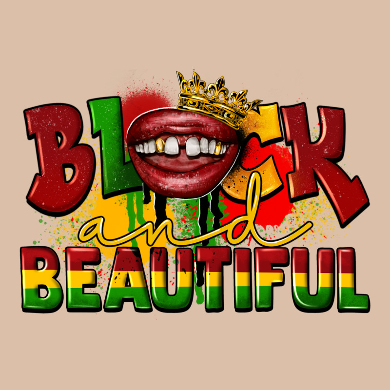 Black And Beautiful Urban Heavy Tee by CowGirlArtShop | Teevron