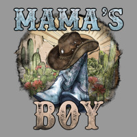 Mama's Boy Western Cowboy Boots Cactus Vintage Hoodie | Teevron