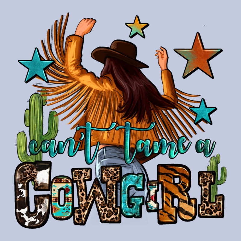 Can't Tame A Cowgirl Long Sleeve Tee by OliviaCreatesArt | Teevron