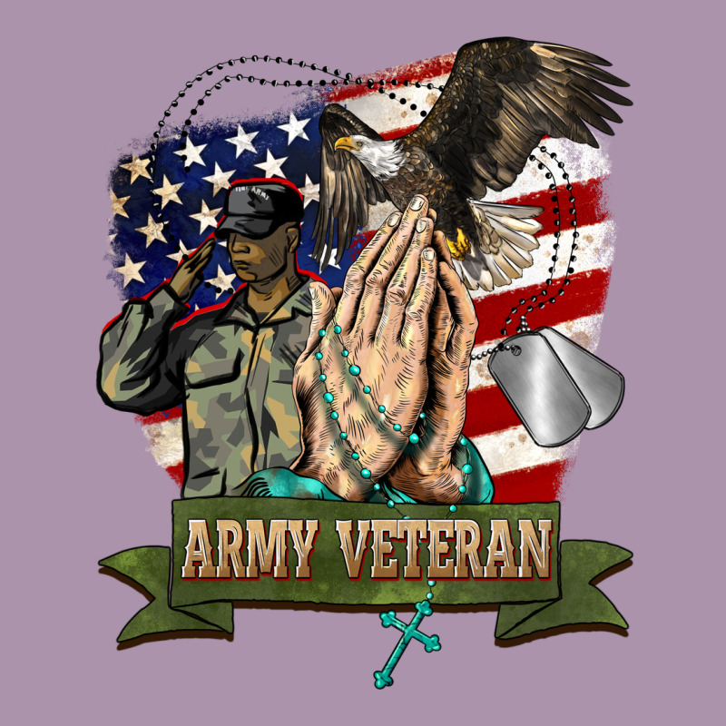 Army Veteran  Pray Heavyweight Hoodie by BarkalooDesign | Teevron