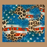 Leopard Glitter American Flag Vintage Hoodie | Teevron