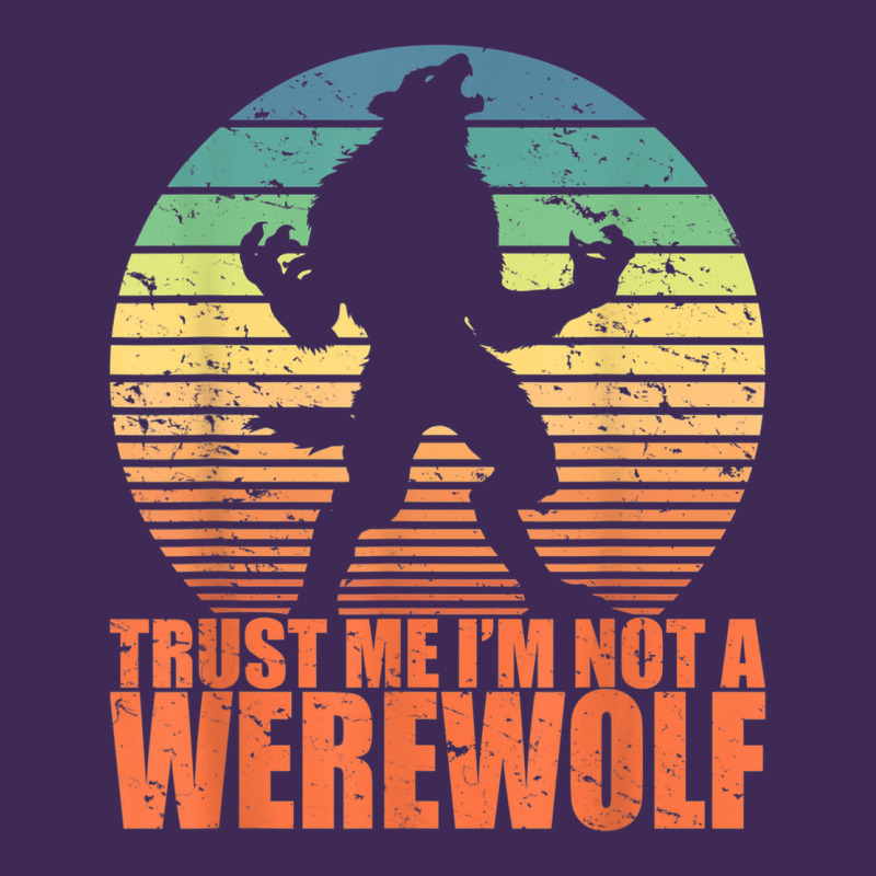 Trust Me I'm Not A Werewolf Men Boys Halloween Costume Premium Hoodie by trangStudio | Teevron
