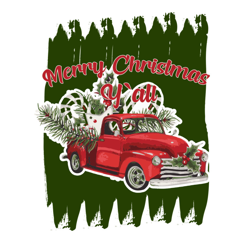Merry Christmas Y'all Truck Premium Tee by Bettercallsaul | Teevron
