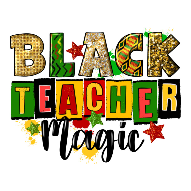 Black Teacher Magic Juneteenth Urban Heavy Tee by CowGirlArtShop | Teevron