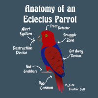 Anatomy Of A Female Eclectus Parrot Urban Heavy Tee | Teevron