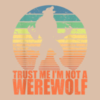 Trust Me I'm Not A Werewolf Men Boys Halloween Costume Urban Heavy Tee | Teevron