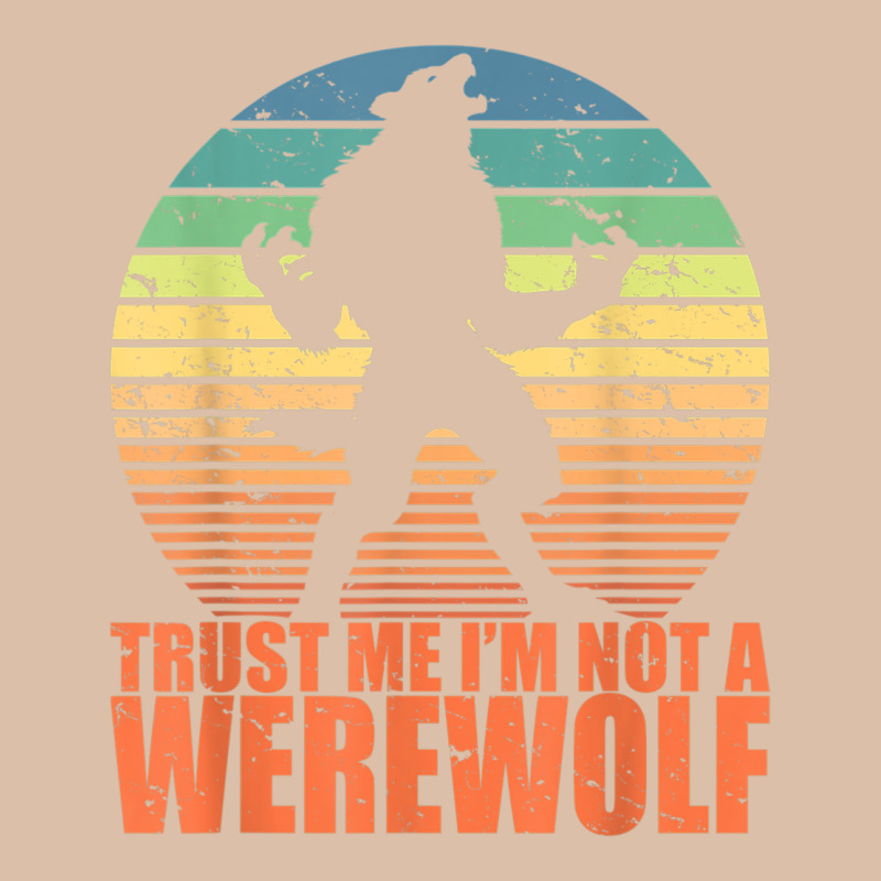 Trust Me I'm Not A Werewolf Men Boys Halloween Costume Urban Heavy Tee by trangStudio | Teevron