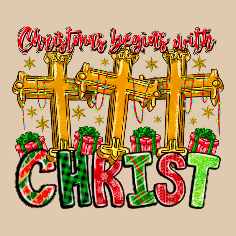 Christmas Begins With Christ Heavyweight Sweatshirt by CowhideDigitalArt | Teevron