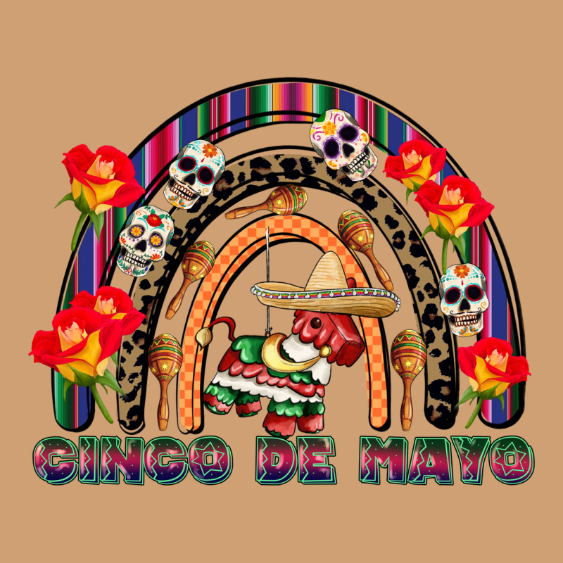 Cinco De Mayo Rainbow Vintage Tee by CowGirlArtShop | Teevron