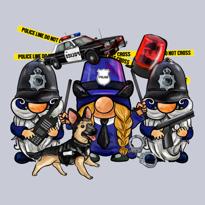 Police Gnome Heavyweight Hoodie by BarkalooDesign | Teevron