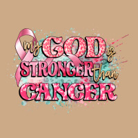 My God Is Stronger Than Cancer Vintage Hoodie | Teevron