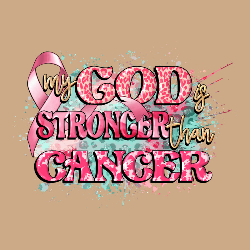 My God Is Stronger Than Cancer Vintage Hoodie by CowGirlArtShop | Teevron
